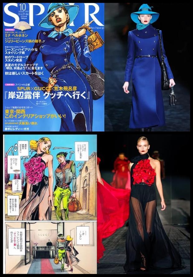 《jojo的奇妙冒险》和gucci跨界合作