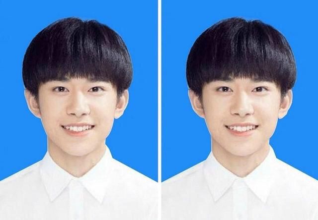 什么证件照用蓝底图片