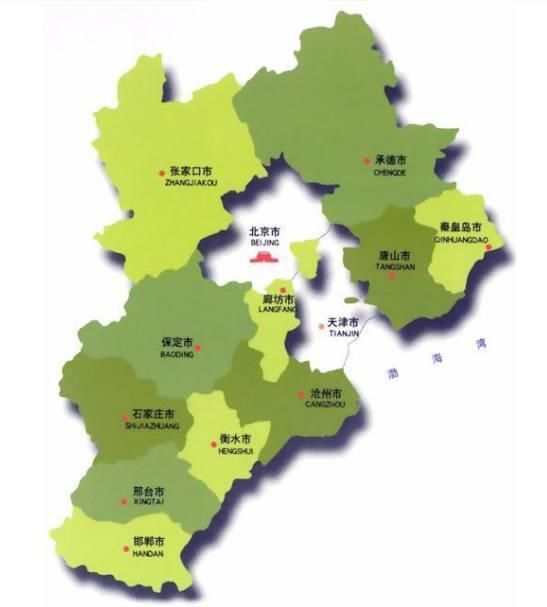 地理位置的原因 查看地图,我们可以发现,河北的版图是中空的,河北省