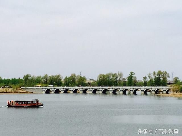 长春北湖:一池湖水满园春