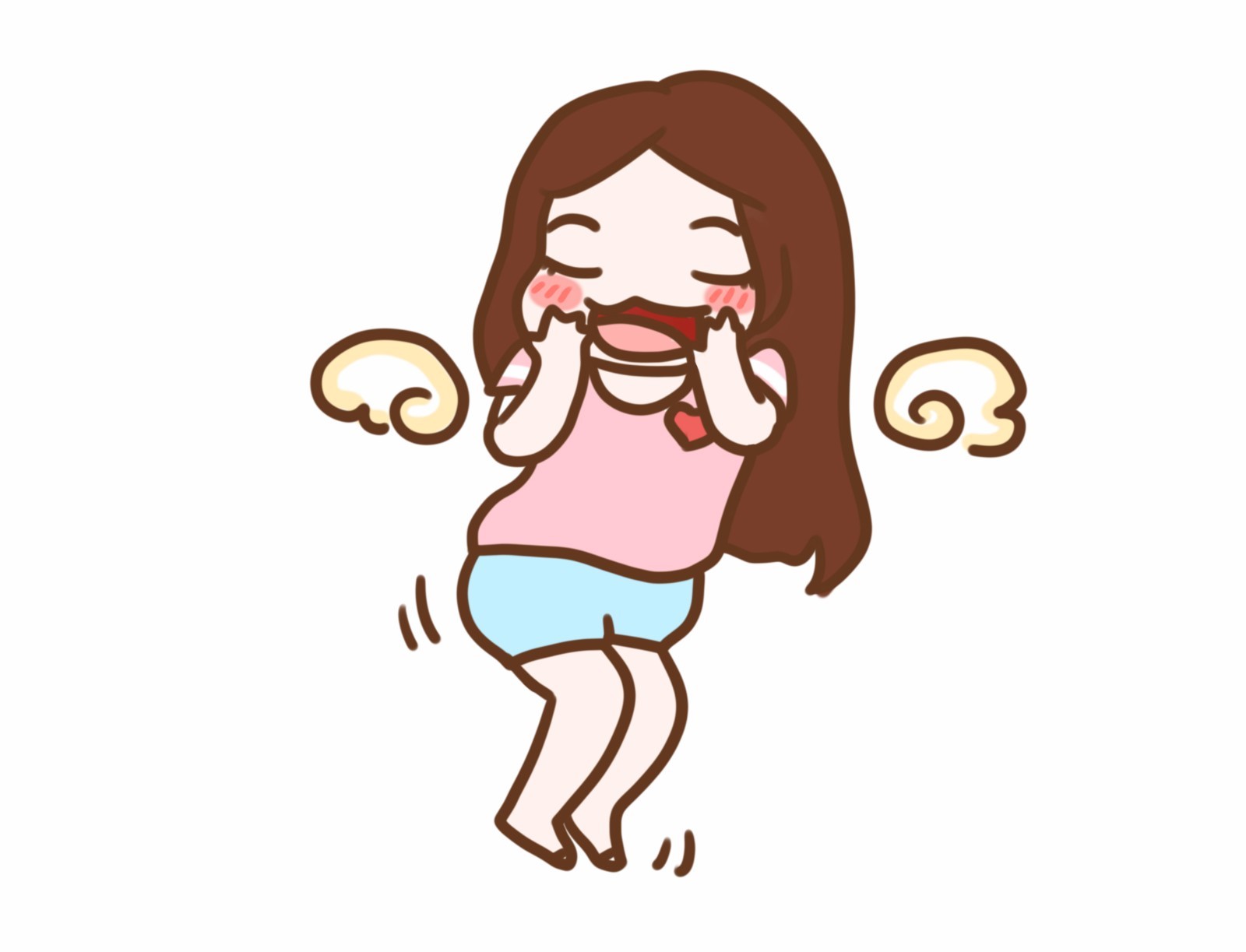 脸红