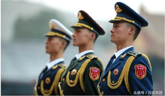 最新威武的三军仪仗队国旗护卫队战士 图集