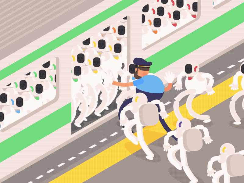 day 没有体会过被塞上地铁的人生是不完整的