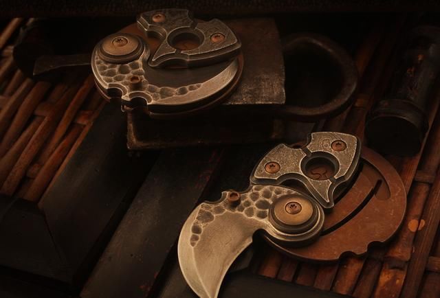 "袖里藏刀"你没见过的如此秀丽多彩的edc豌豆刀