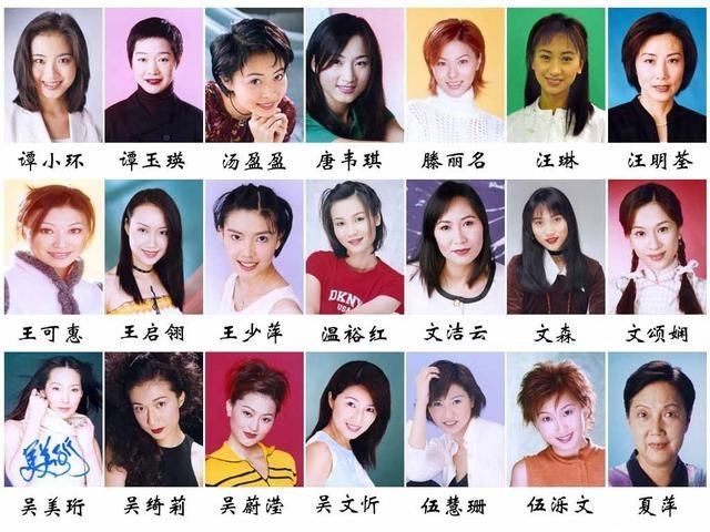 香港tvb189位女演员,能认出一半的都是牛人,可惜有人