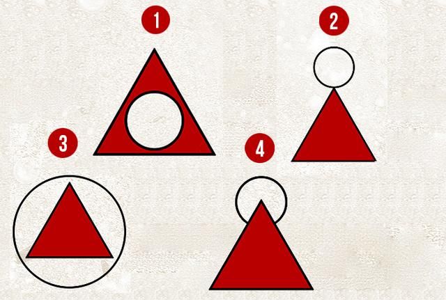 心理学:选择三角形与圆的组合,测试你的社交性格!
