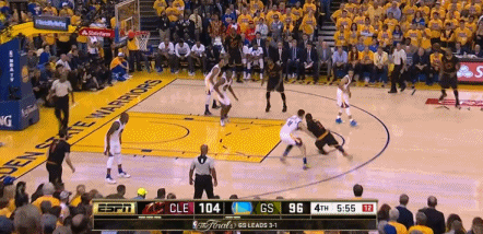 总决赛-詹皇欧文合砍82分 骑士15分屠勇士2-3