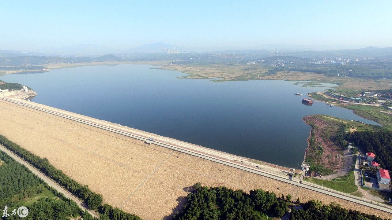 河南省颍河流域水库--白沙水库