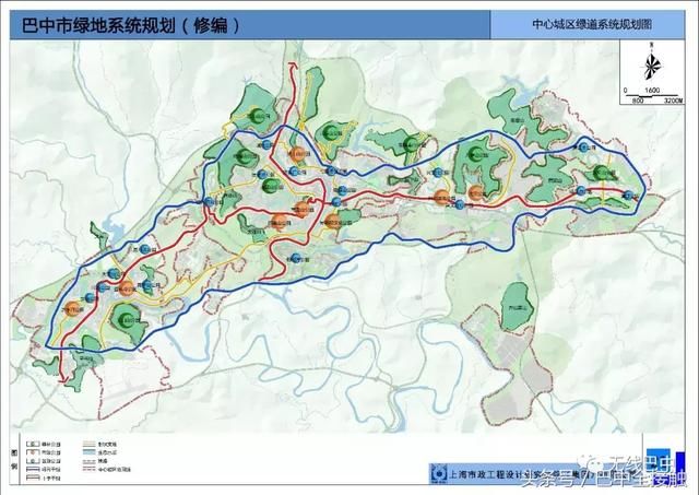 △中心城区绿道系统规划图