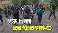 马来西亚男子上厕所被老虎拖进树林不幸身亡 腿部颈部严重受伤
