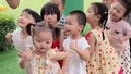 课间即兴表演 幼儿园小可爱们扭得太卖力了