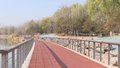 延庆区建成全市最长滨水健身步道 全长21公里