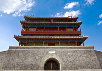 永定门——北京外城城门中最大的一座