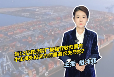 斥资超12亿英镑救活钢厂被英国收归国有：中企海外投资为何屡遭农夫与蛇？