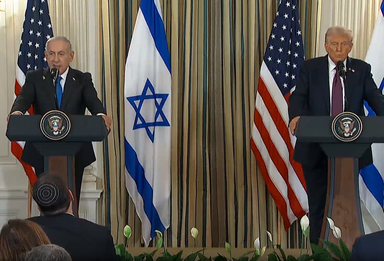 内塔尼亚胡抵美 将与特朗普讨论加沙停火议题