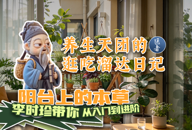 医者｜养生天团的逛吃溜达日记 阳台上的本草 李时珍带你从入门到进阶