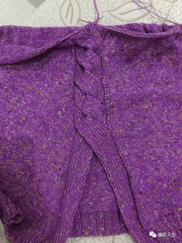 教你一款特别的开衫织法套头毛衣,你要不要来