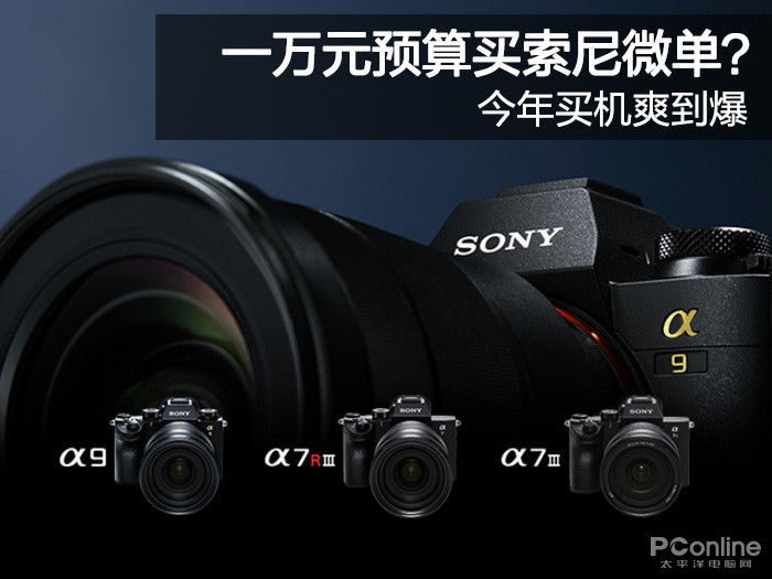 今年买机爽到爆:一万元买索尼微单该怎么买?