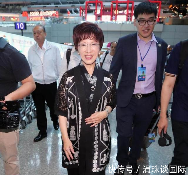 洪秀柱出访大陆多来往对两岸有好处