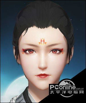 古剑奇谭ol红眼天罡御姐捏脸数据推荐