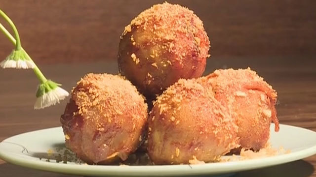 《快乐生活一点通》20180510里脊肉包饭团 《快乐生活一点通》20180510里脊肉包饭团