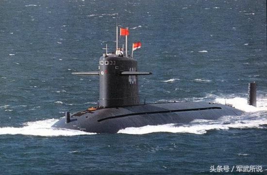 039型常规潜艇北约代号宋级,中国自行建造的第