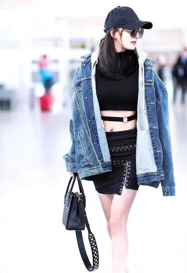 女星穿包臀裙,杨幂清纯,杨颖性感,看完要hold 住