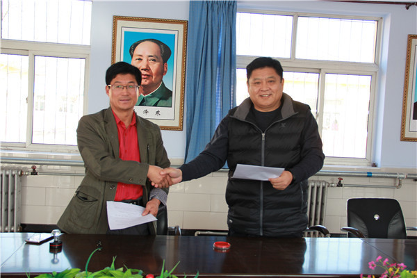 唐山遵化二中分校与滦县王店子中学进行结对帮