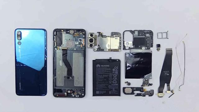 华为P20,小米MIX2s拆机对比,做工和iPhoneX仍
