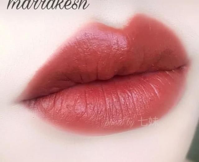 Mac 2018新色哑光口红Marrakesh一秒变画报女