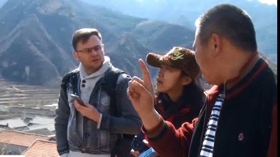 “美丽乡村 筑梦有我”周敏的乡村英语角