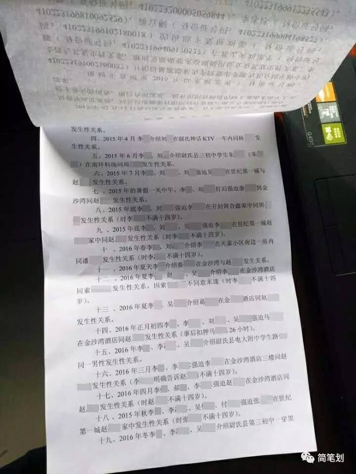 网曝河南30多初中女生被强迫卖淫，嫌疑人包括市人大代表!