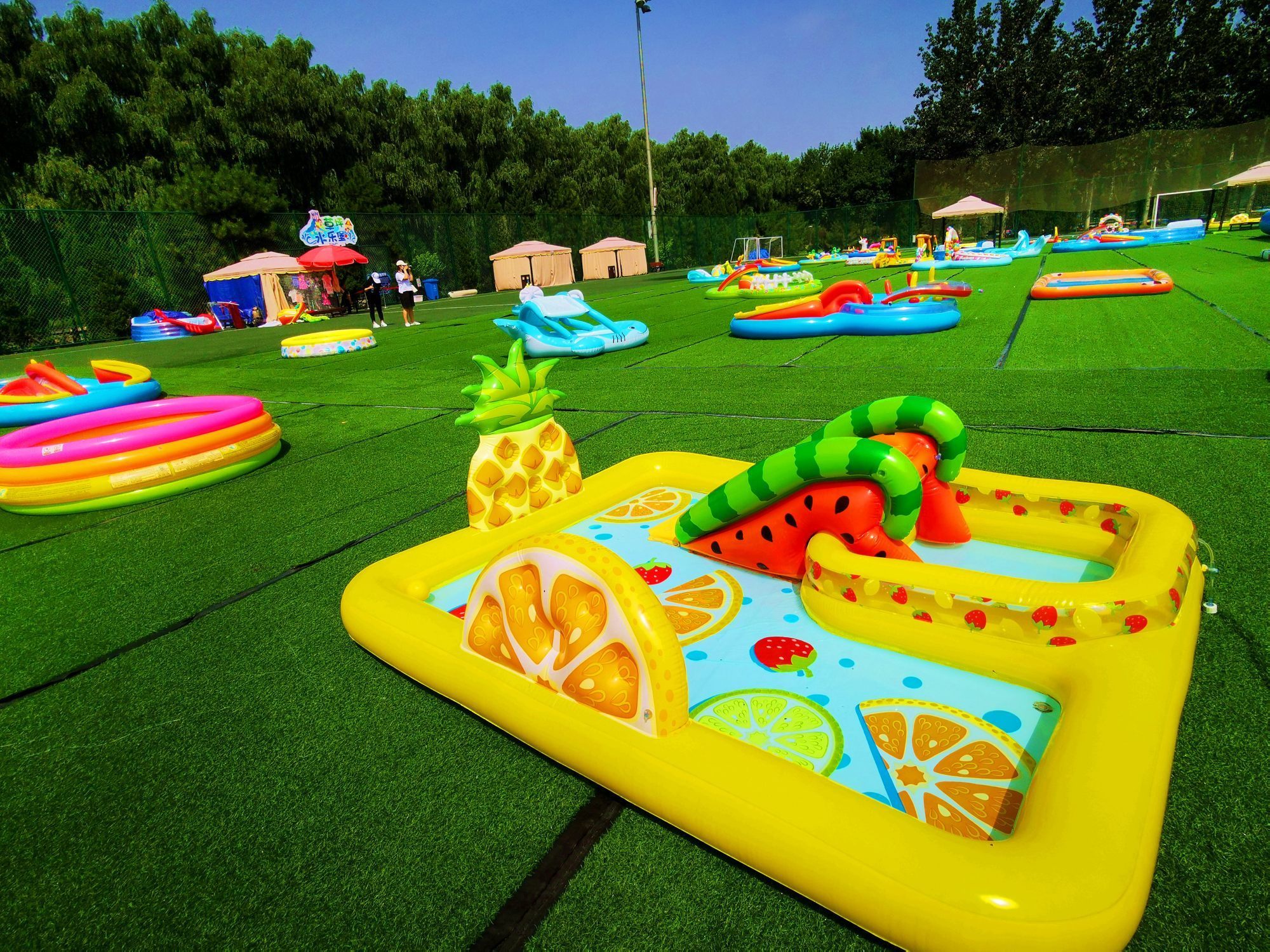 足球,拓展,露营,南宫露营运动乐园成为运动休闲的乐园