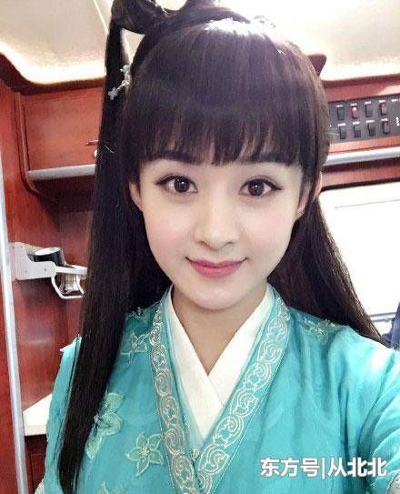 厚齐刘海,碾压刘诗诗杨幂唐嫣刘亦菲,却不如赵丽颖