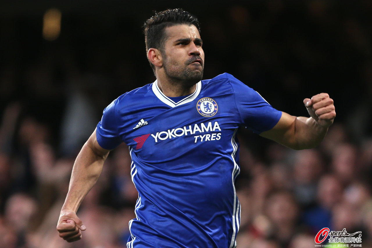 科斯塔破门 切尔西3-0送米堡降级(图)