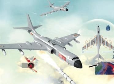 中国轰6k轰炸机载弹量是多少?