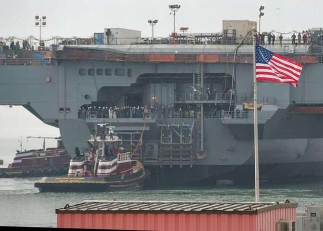 003航母分段曝光!美俄坚称不可能:中国使用了