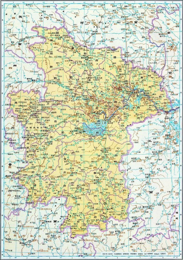 《中国历史地图集》第七册2明时期图组(转载