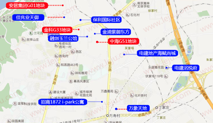 高温实探!燕子矶多盘最新动静齐传 4名企地块
