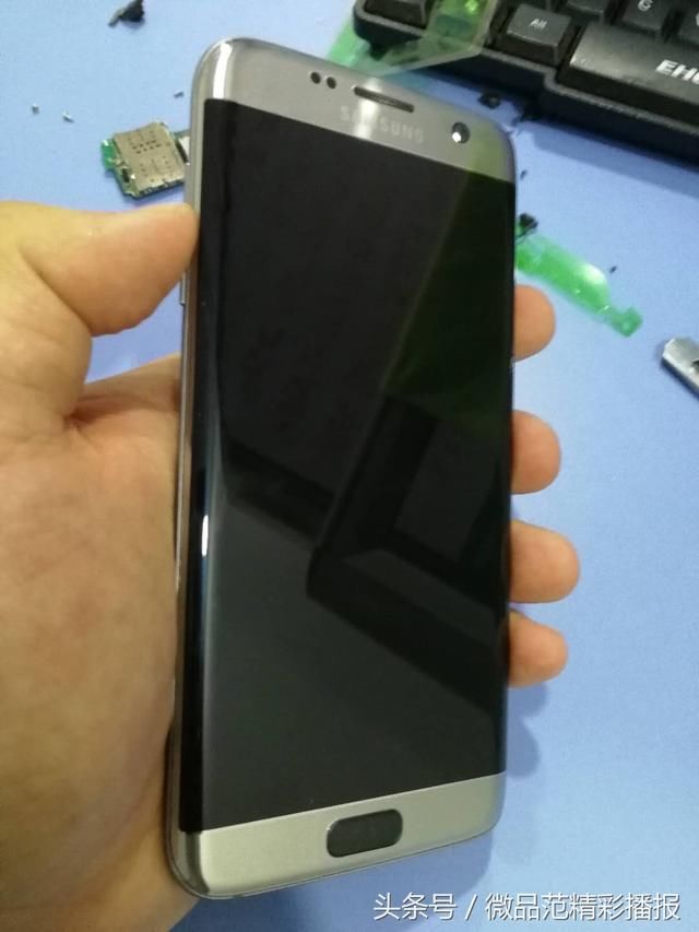 三星S7edge曲面屏碎了得花上千换?教你120元