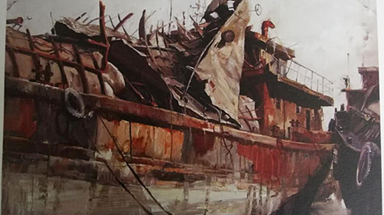 熊天祥专注在油画中研究重视光色空间和质感 熊天祥专注在油画中研究重视光色空间和质感