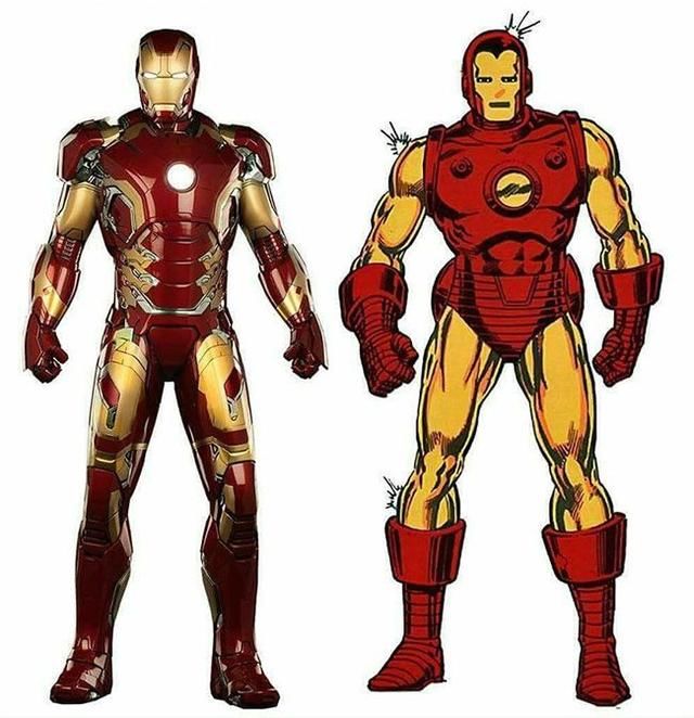 《复仇者联盟》电影人物与漫画原型大对比,你