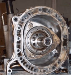 汪克尔转子发动机原理图