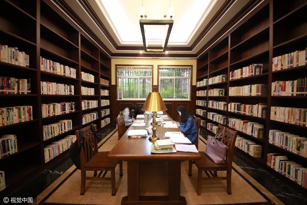 重庆大学"民国风"图书馆 古典温馨惹人爱