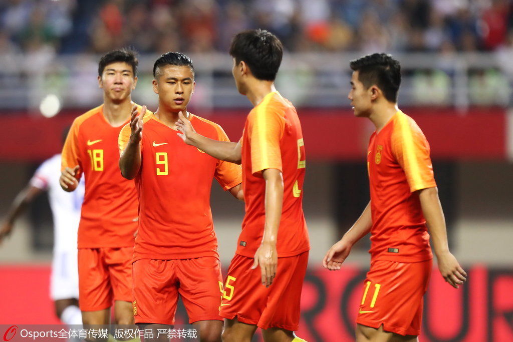 热身赛-中国U23VS纳米比亚U23