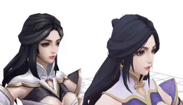 王者荣耀:新版露娜紫霞仙子和旧版对比,颜值变