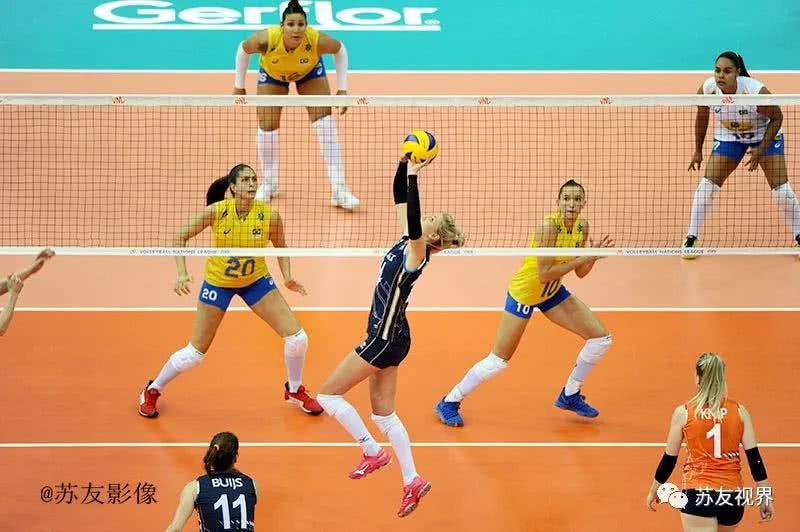 2018世界女排联赛总决赛:荷兰队被淘汰