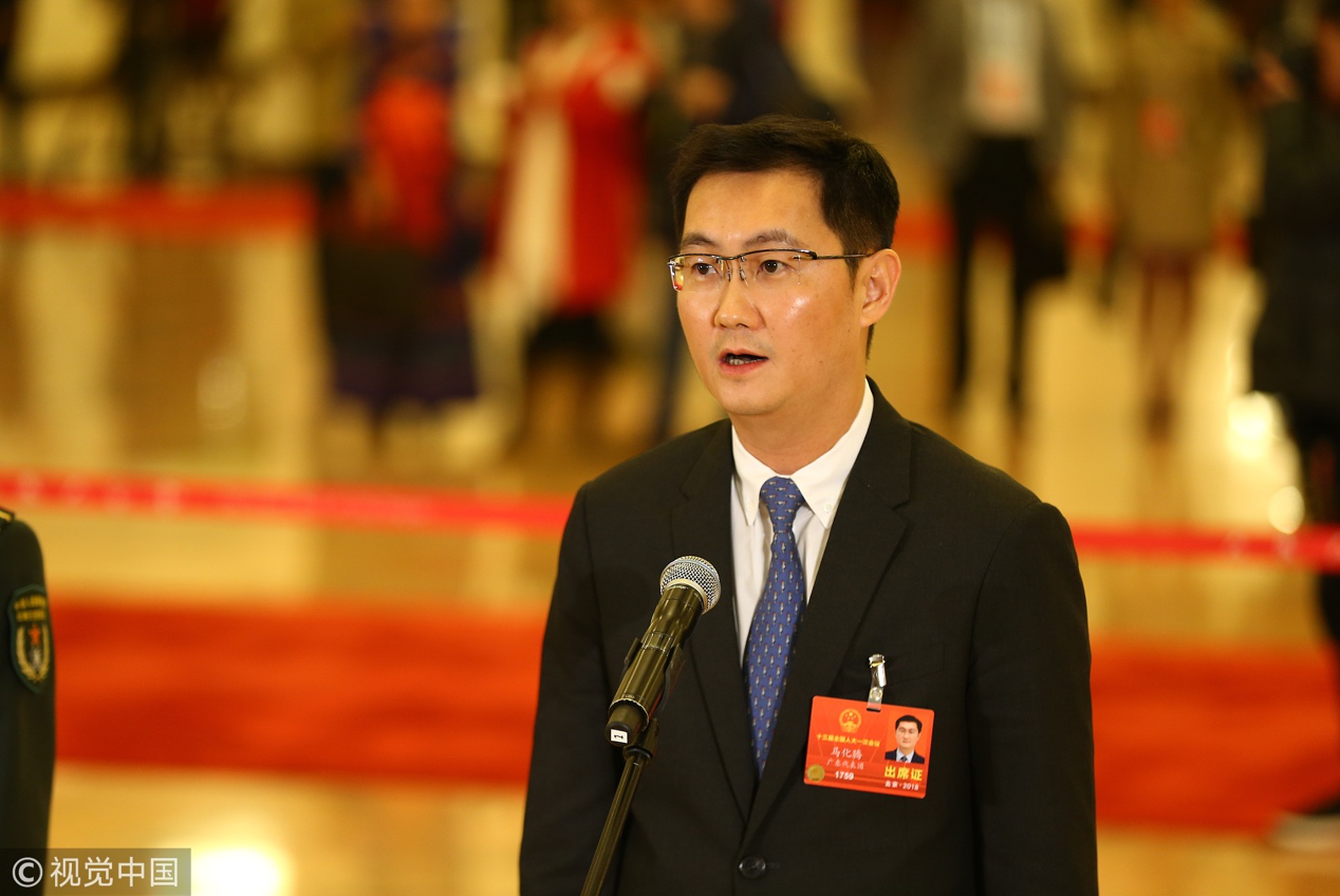 马化腾亮相首场“代表通道” 希望用科技创新推动改革发展 马化腾亮相首场“代表通道” 希望用科技创新推动改革发展