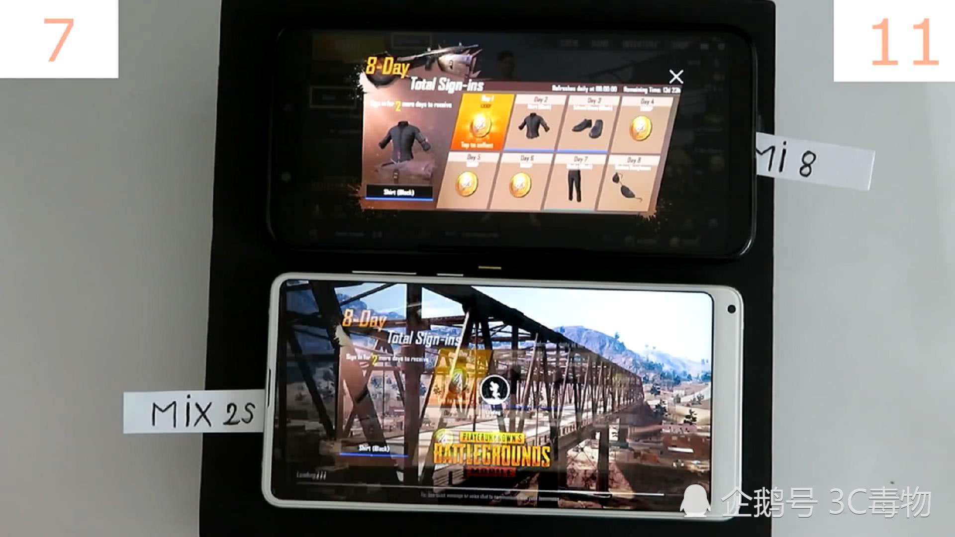 小米8和小米MIX2S性能对比:有多大差距自己来