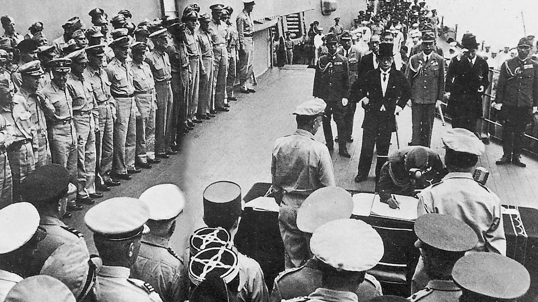 历史影像：76年前的今天 日本签署无条件投降书